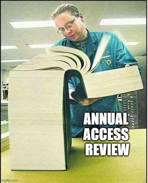 access review meme